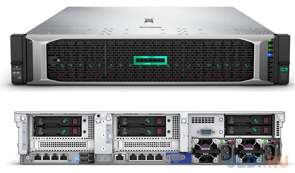 Сервер HPE ProLiant DL380 Gen10 1x6234 1x32Gb x8 2.5