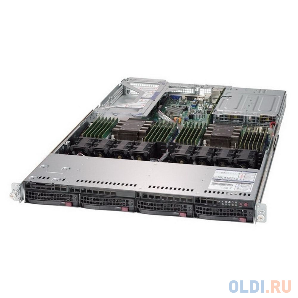 Серверная платформа SuperMicro Ultra SYS-6019U-TR4 С621 1G 4P 2x750W