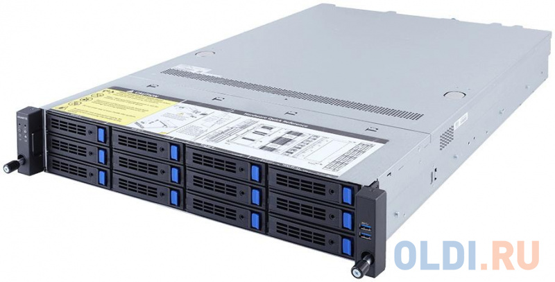 

R281-3C1 (rev. 300) 2U, 2x LGA-3647, Intel C621 Chipset, 24x DIMM DDR4, 12x 3.5" SAS/SATA (with expander), 2x 2.5" SAS/SATA in rear