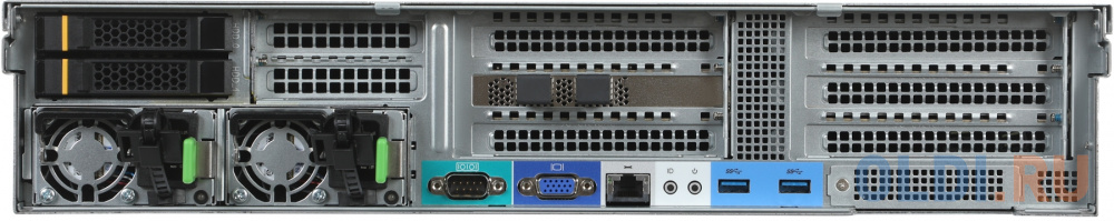 Сервер IRU Rock C2212P 1x4214R 1x64Gb 9341-8i 2x10Gbe SFP+ 2x800W w/o OS (1981106) - фото 3
