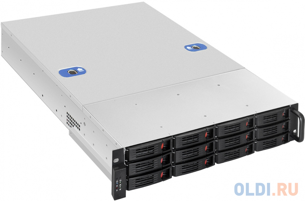 

Серверная платформа ExeGate Pro 2U660-HS12 <RM 19", высота 2U, глубина 660, Redundant БП Chicony 2x550W, 12xHotSwap>