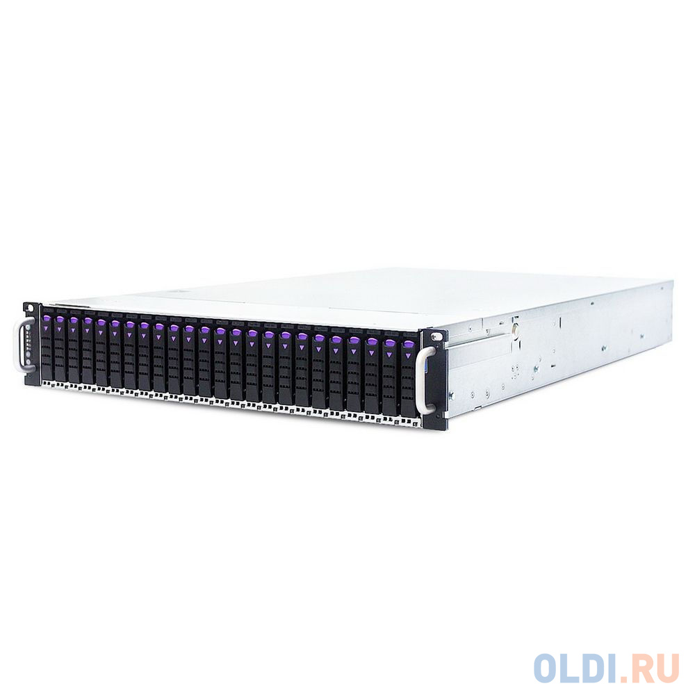 Платформа системного блока AIC FB201-LX_XP1-F201LXXX 2U-24 Bay storage server supports 24 x U.2 NVMe drives, 2*dual Broadcom/LSI PEX9765 PCIe switch b