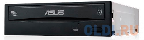 Привод DVD-RW Asus DRW-24D5MT/BLK/B/GEN no ASUS Logo черный SATA внутренний oem привод для ноутбука dvd±rw asus sdrw 08u1mt blk b gen sata oem