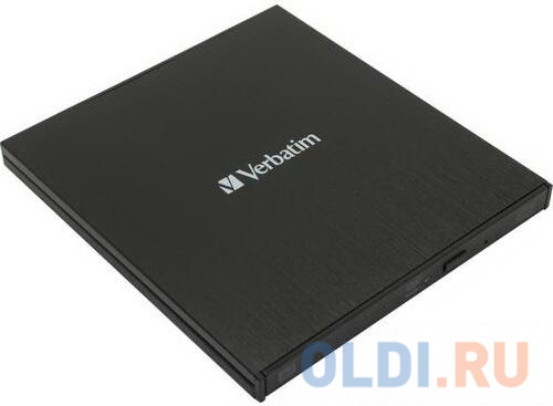 

Привод внеш. Verbatim SLIMLINE CD/DVD WRITER USB 3.2 Gen 1/ USB-C, Черный