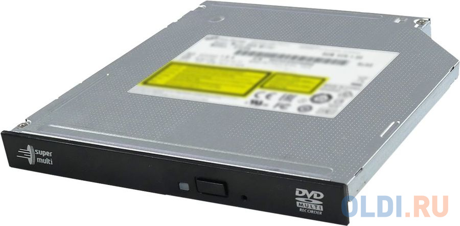 Привод для ноутбука DVD±RW LG GTC2N SATA черный OEM, размер 128х12.7х127 мм/150 г
