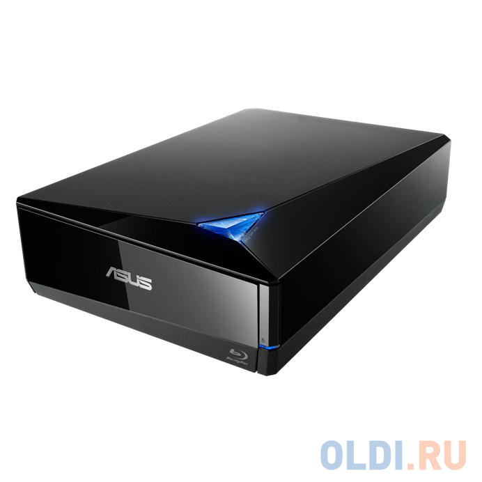Внешний привод Blu-ray ASUS BW-16D1X-U/BLK/G/AS USB 3.0 черный Retail, размер 165х63х243 мм