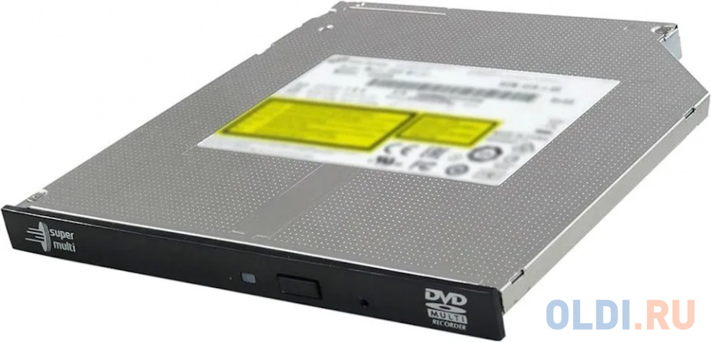 Привод для ноутбука DVD±RW LG GUD1N SATA черный OEM, размер 128х9.5х127 мм