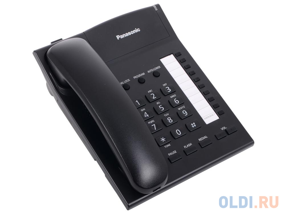 Телефон Panasonic KX-TS2382RUB Flash, Recall, Pause, Память 20, Wall mt.