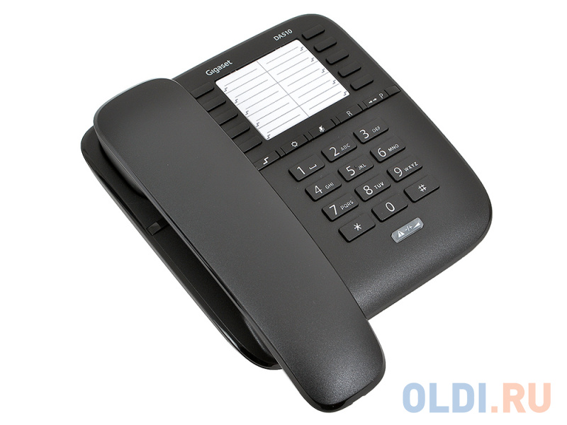 

Телефон Gigaset DA510 Black (проводной)