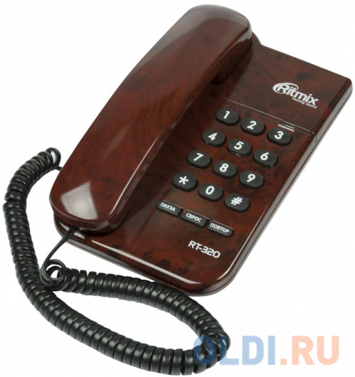 

Телефон Ritmix RT-320 coffee marble