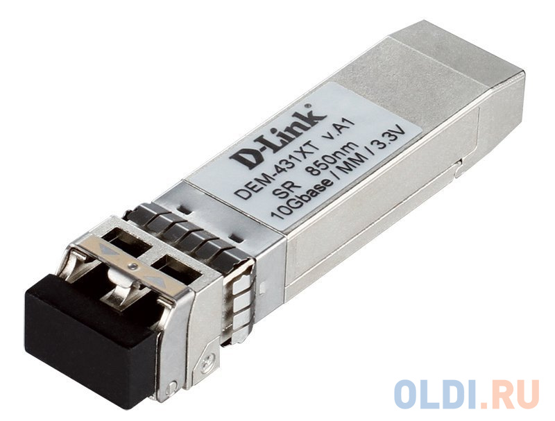 Трансивер сетевой D-Link 10GBASE-SR SFP+ Transceiver(with DDM), 3.3V, up to 300m multi-mode fiber cable distance coverage