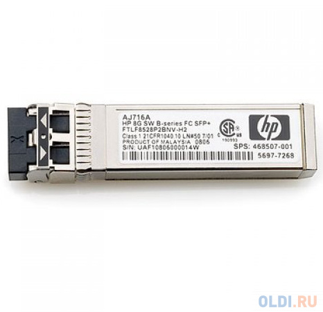 

Трансивер HP 16Gb SFP+SW XCVR QK724A