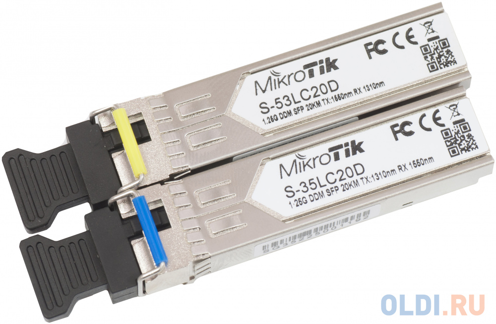 Комплект модулей Mikrotik S-3553LC20D+S53LC20D комплект сменных модулей аквафор в510 03 04 07