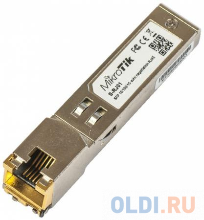 Модуль Mikrotik S-RJ01 RJ45 SFP 10/100/1000M copper module от OLDI