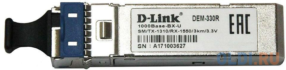 Трансивер D-Link 330R/3KM/A1A Симплексный SC (DEM-330R/3KM) фото