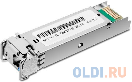 1000Base-BX WDM Bi-Directional SFP module, TX: 1310 nm and RX: 1550 nm, 1 LC Simplex port , up to 2 km transmission distance in 9/125 ?m SMF (Single-M модуль osnovo sfp s1lc13 g 1550 1310 i