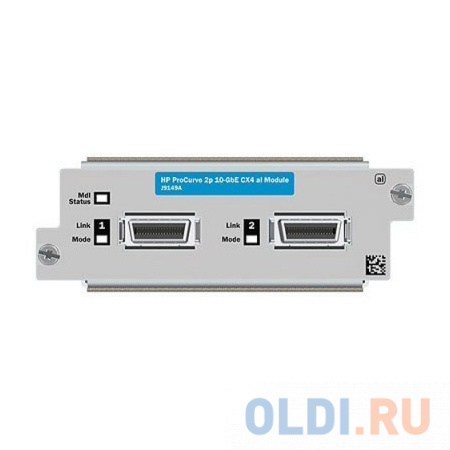 

Модуль HP 2-port 10GbE CX4 al Module J9149A