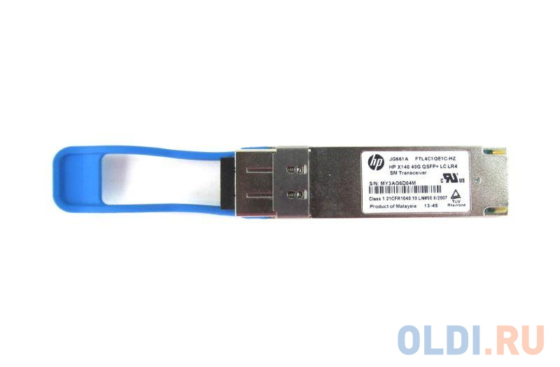 

Модуль HP JG661A X140 40G QSFP+ LC LR4 SM XCVR