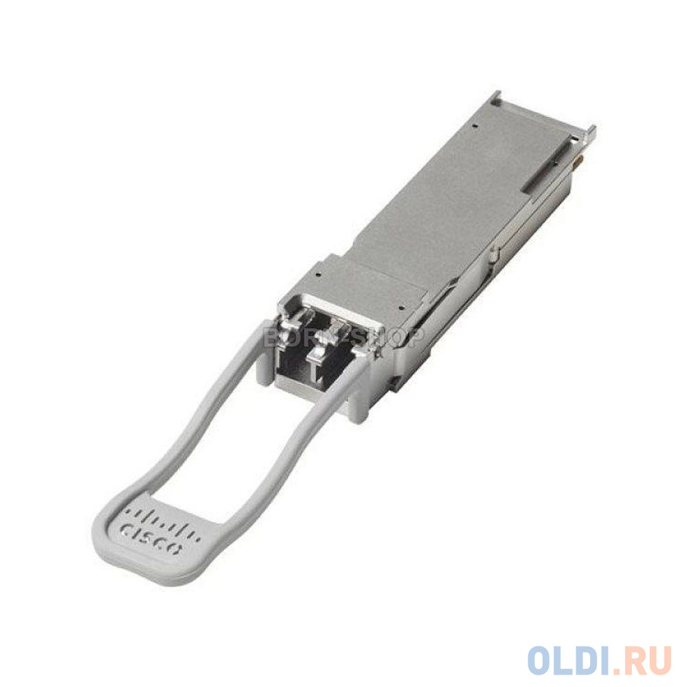 100G and 40GBASE SR-BiDi QSFP Transceiver, LC, 100m OM4 MMF, QSFP-40/100-SRBD =