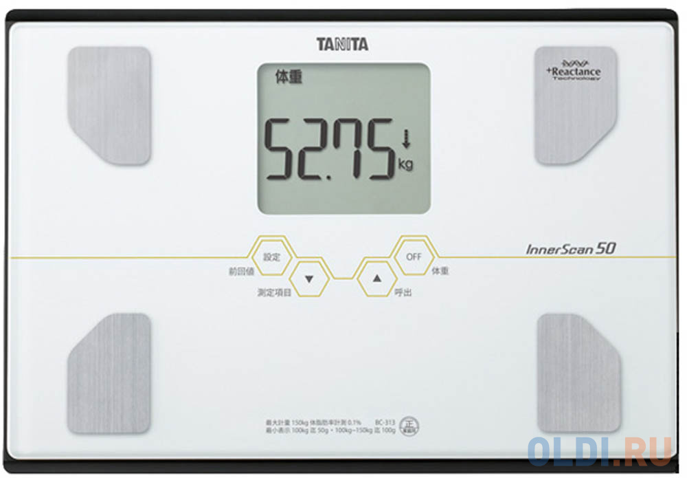 

Весы напольные Tanita BC-313 белый