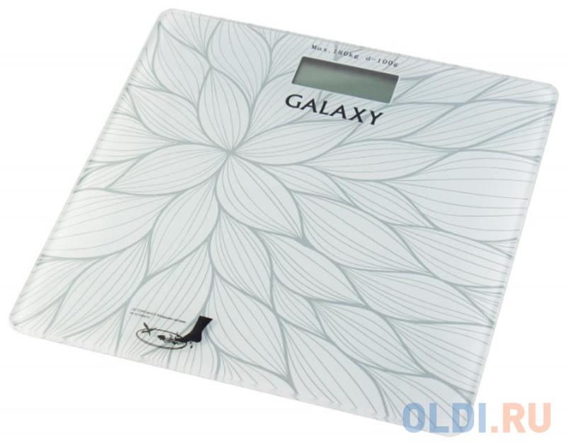

Весы напольные GALAXY GL4807 белый рисунок