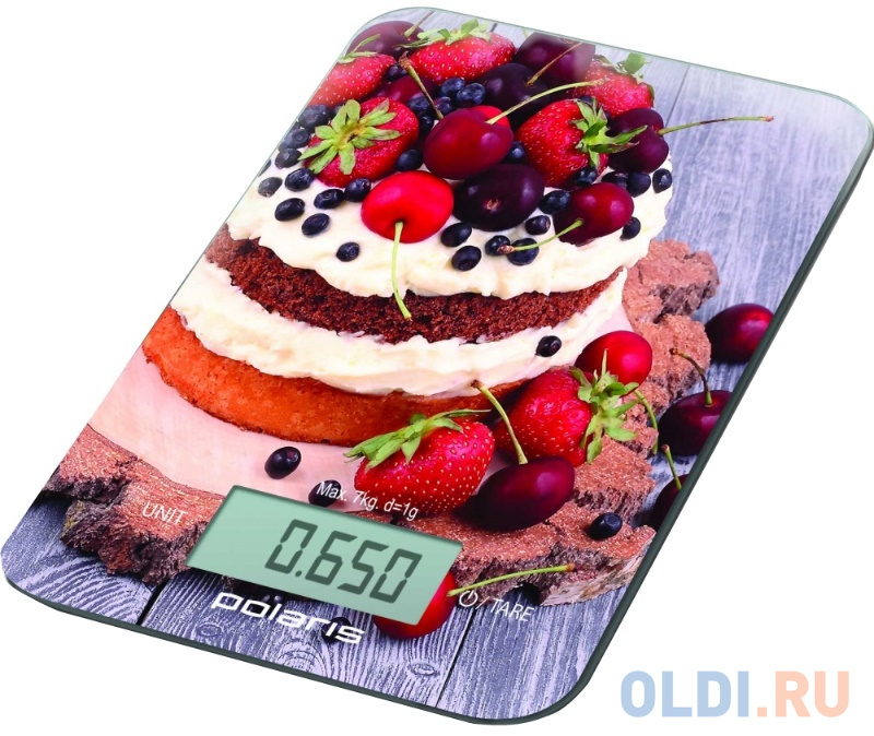 

Весы кухонные Polaris PKS 0742DG рисунок