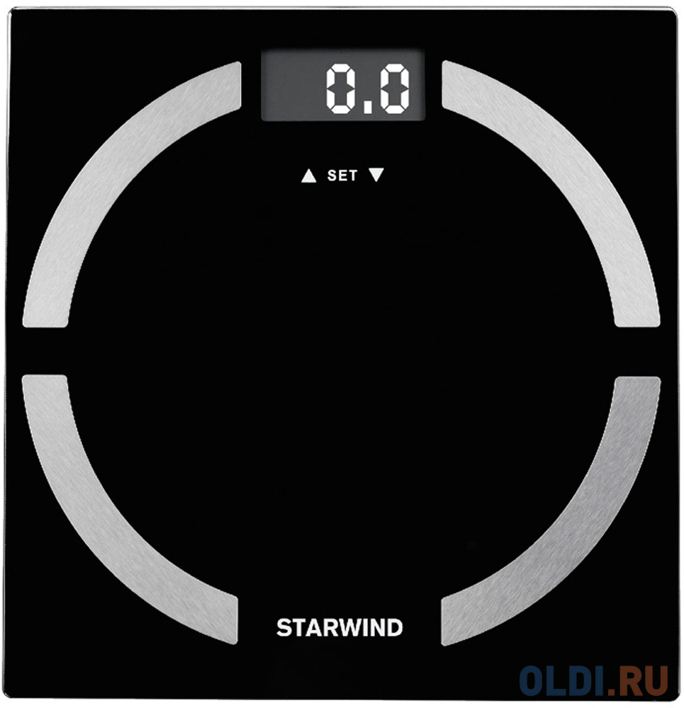 Весы напольные StarWind SSP6051 чёрный