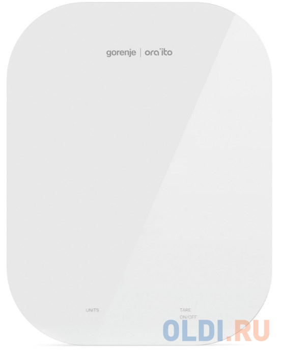 

Весы кухонные электронные Gorenje KT10ORAW макс.вес:10кг белый