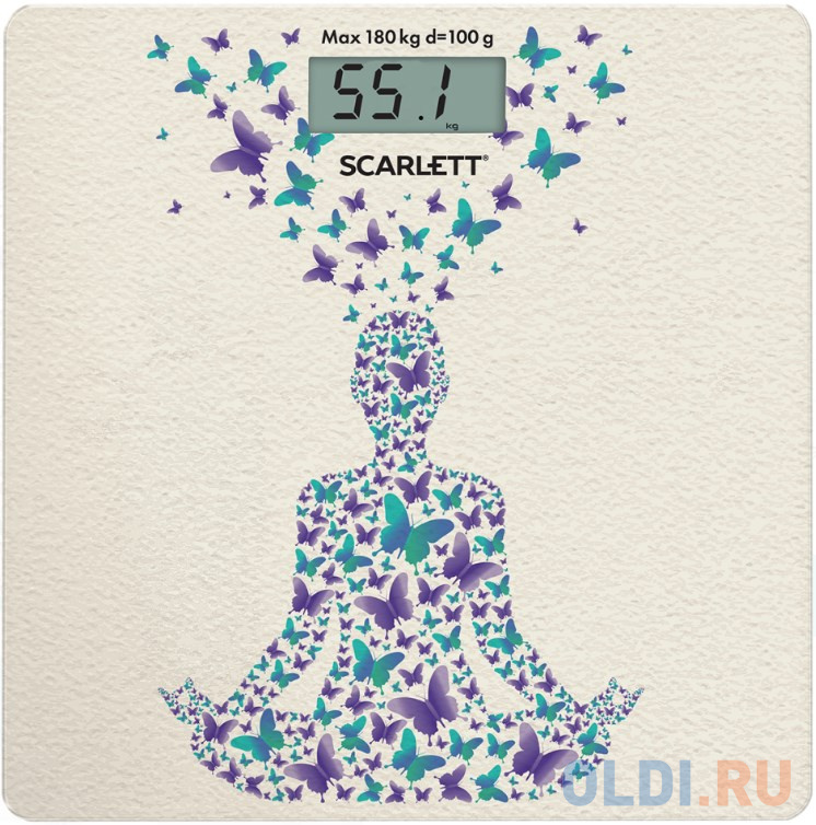 

Весы напольные электронные Scarlett SC-BS33E098 макс.180кг рисунок
