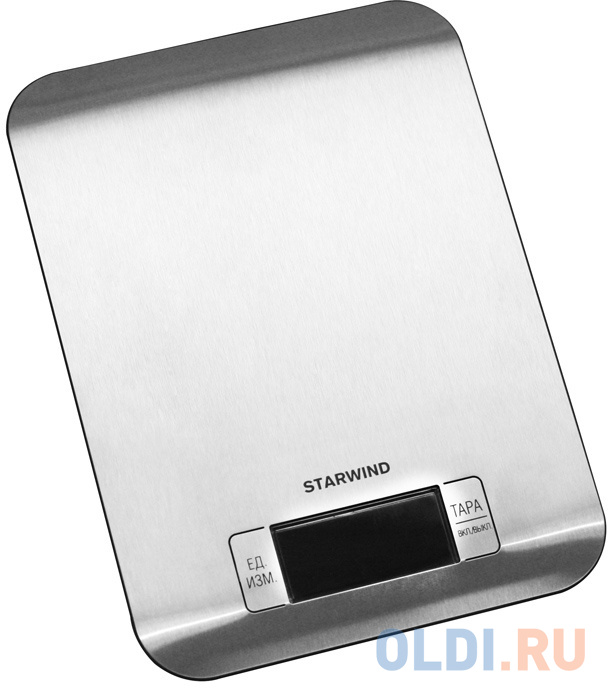 

Весы кухонные StarWind SSK6673 серебристый