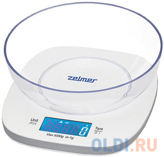 

Весы кухонные Zelmer ZKS1450 SYMBIO белый