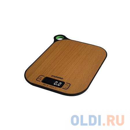 

Весы кухонные электронные Starwind SSK2070 макс.вес:5кг белый