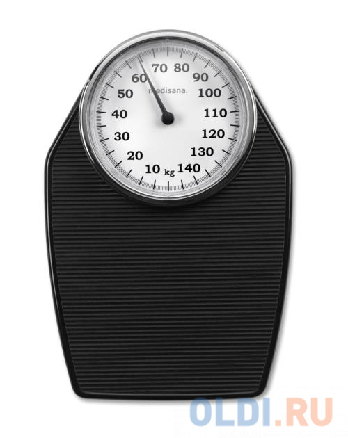 Весы напольные Medisana PS100 black чёрный, размер 28,5х42,5х8,5 см.