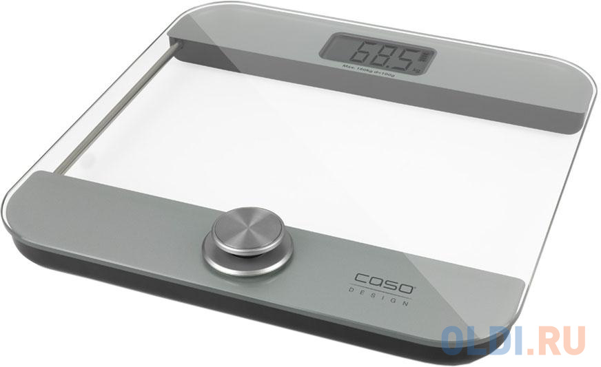 Весы напольные CASO Body Energy Ecostyle серый весы напольные s smart white m1805gl wh yunmai