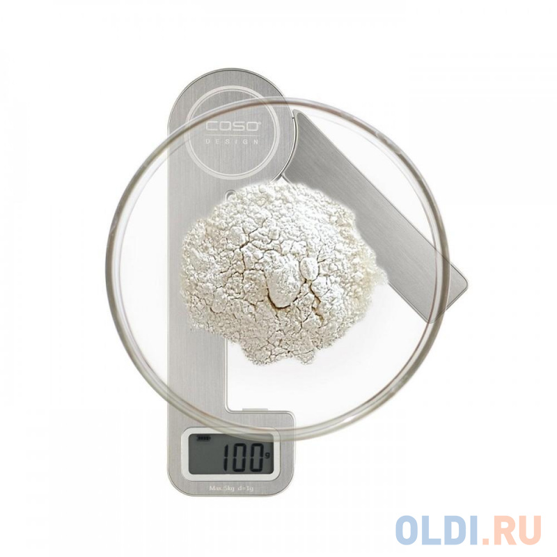 Весы кухонные CASO Kitchen Ecostyle серебристый фото
