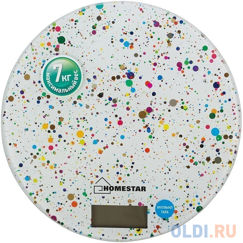 

Весы кухонные Homestar HS-3007S белый