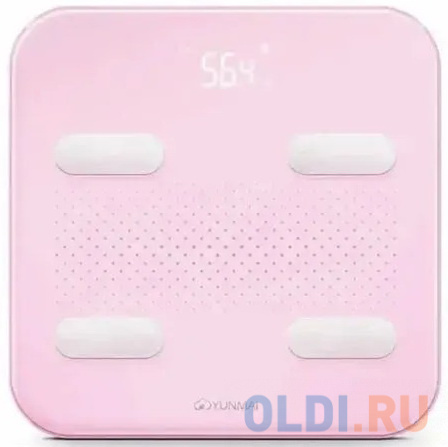 Весы напольные S SMART PINK M1805GL_PINK YUNMAI