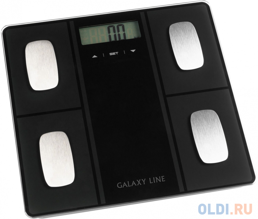 Весы напольные электронные Galaxy Line GL 4854 макс.150кг черный ГЛ4854ЛЧЕРН - фото 3