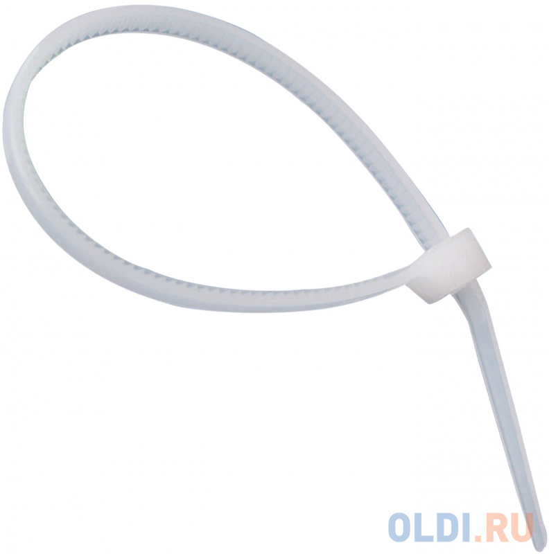 

Хомуты (стяжки), нейлоновые, 2,5 мм х 100 мм, комплект 100 шт., PROCONNECT, белые, европодвес, 57-0100