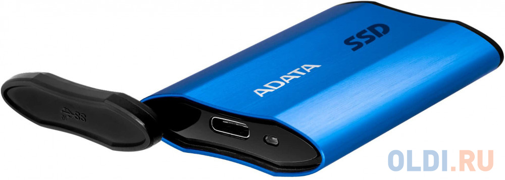 ADATA 512GB SE800 Portable SSD USB 3.2 Gen2 Type-C Blue ASE800-512GU32G2-CBL - фото 2
