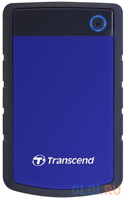 Жесткий диск Transcend USB 3.0 4Tb TS4TSJ25H3B StoreJet 25H3 (5400rpm) 2.5 синий