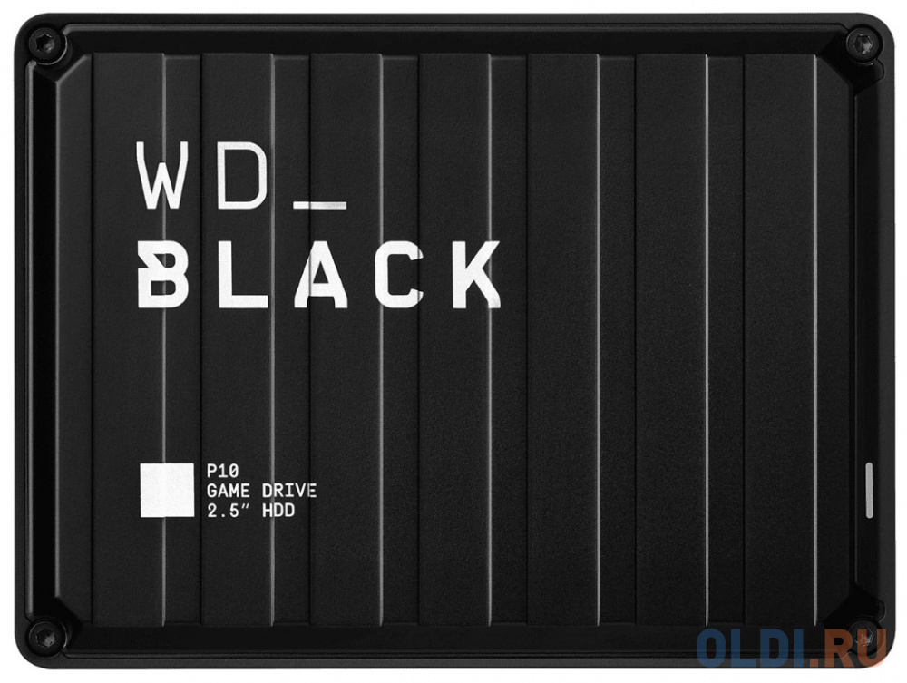 Накопитель на жестком магнитном диске WD Внешний жесткий диск WD_BLACK P10 Game Drive WDBA3A0040BBK-WESN для игровых косолей и ПК 4TB 2,5