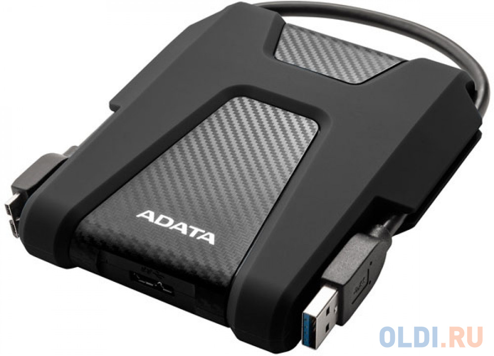 Жесткий диск A-Data USB 3.0 1Tb AHD680-1TU31-CBK HD680 DashDrive Durable 2.5