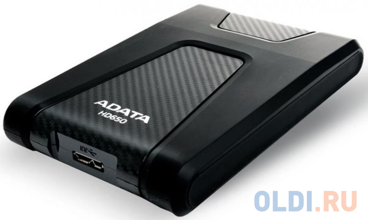 Внешний жесткий диск 1Tb Adata USB 3.0 AHD650-1TU31-CBK DashDrive Durable 2.5 черный