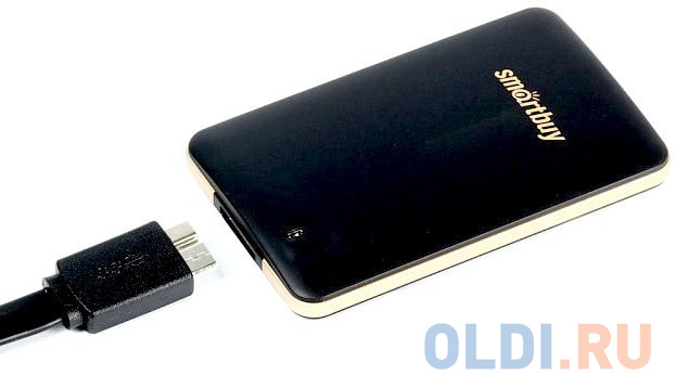 Внешний жесткий диск 512Gb SSD Smartbuy S3 Drive SB512GB-S3DB-18SU30 черный (1.8