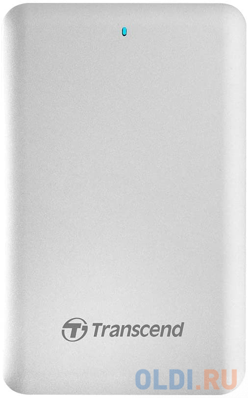 

Портативный SSD накопитель Transcend StoreJet 500, 256 Гб, Thunderbolt & USB 3.0, Металлик