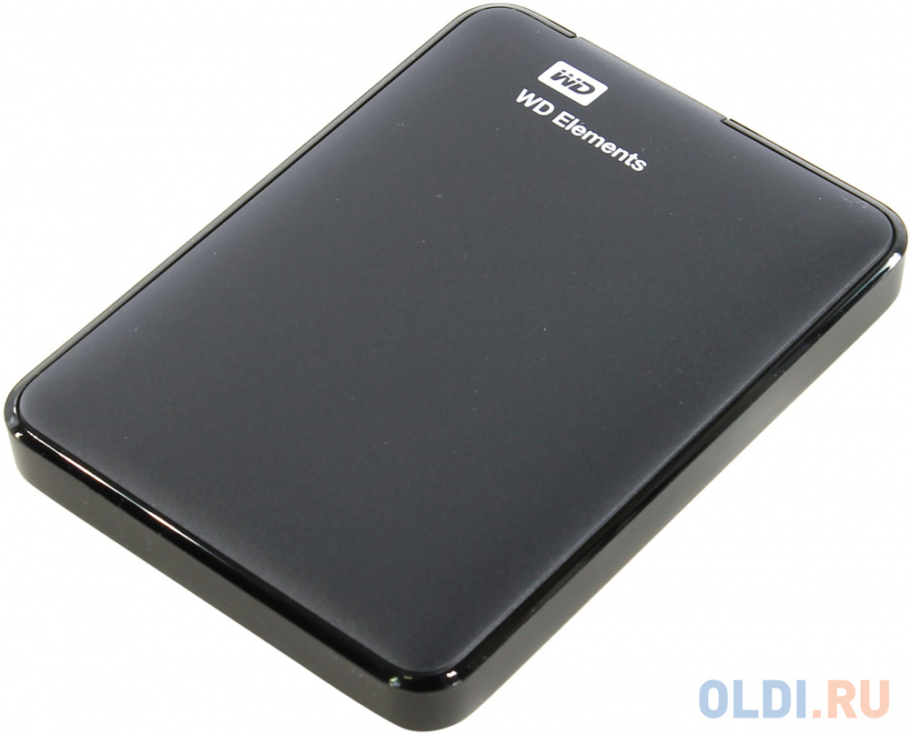 Внешний жесткий диск 1Tb WD Elements Portable WDBUZG0010BBK-WESN (2.5", USB 3.0, Black)