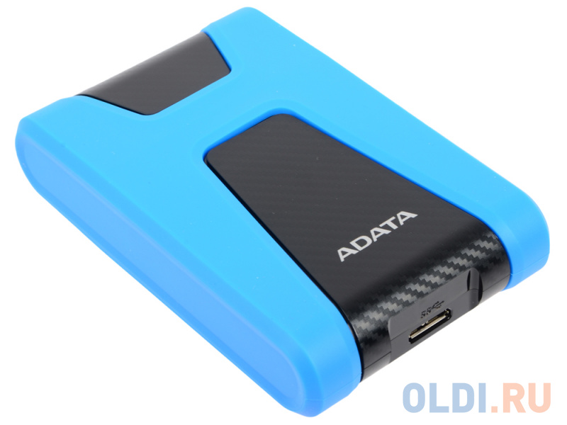 Внешний жесткий диск 1Tb Adata HD650 AHD650-1TU31-CBL синий (2.5 USB3.1)