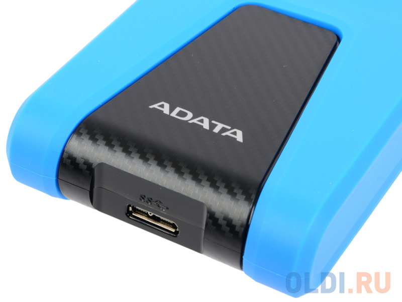 Внешний жесткий диск 1Tb Adata HD650 AHD650-1TU31-CBL синий (2.5