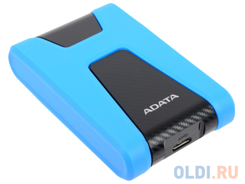Внешний жесткий диск 2Tb Adata HD650 AHD650-2TU31-CBL синий (2.5 USB3.1)